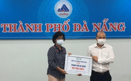 Công ty CP kỹ thuật SEEN ủng hộ thành phố Đà Nẵng chung tay chống dịch Covid - 19